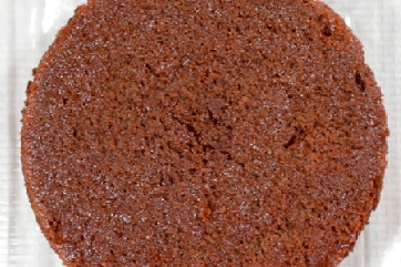 Postre de Pastel de Chocolate con Relleno