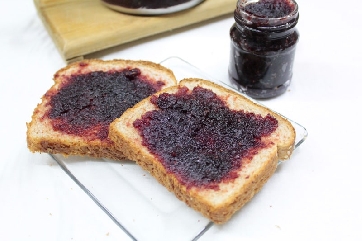 Postre de Puré de Arándanos