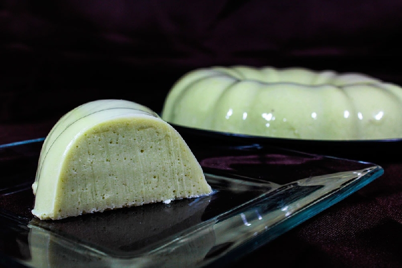 Postre de Gelatina de Aguacate