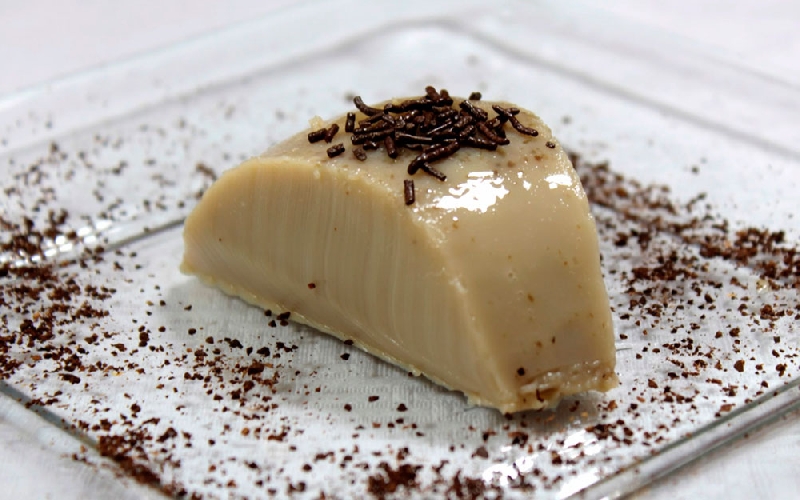 Postre de Gelatina de Cáfe
