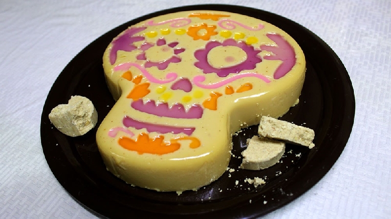 Postre de Gelatina de Mazapán